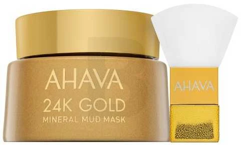 AHAVA 24K Gold Mineral Mud Mask aukso mineralinė purvo kaukė, 50 ml