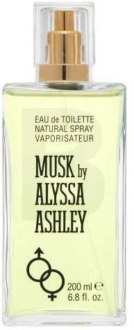 Tualetinis vanduo Alyssa Ashley Musk Eau De Toilette Purškiklis, 200ml