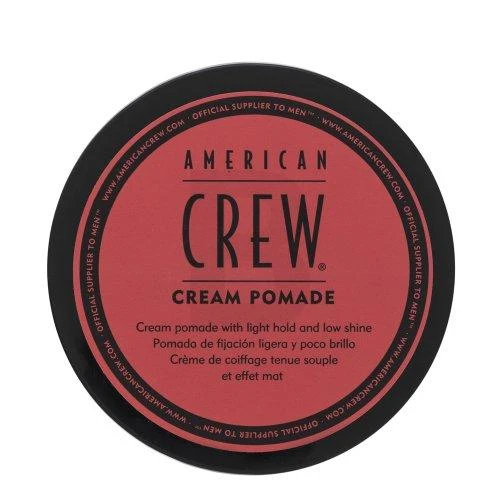American Crew Pomade glicerino plaukų formavimo priemonė „Kreminis“ vidutinės fiksacijos, 85 g