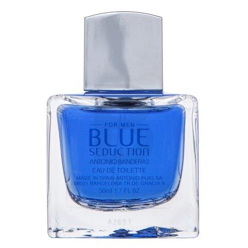 Antonio Banderas Mėlyna Seduction EDT tualetinis vanduo vyrams, 50 ml
