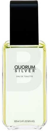 Antonio Puig Quorum Sidabrinis EDT tualetinis vanduo vyrams, 100 ml