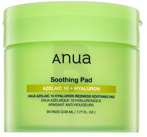 Anua Azelaic 10 Hyaluron Redness Soothing Pad raminantys padeliai veidui