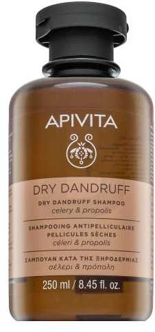 "Apivita" šampūnas nuo sausų pleiskanų su baltaisiais gluosniais ir propoliu 250ml