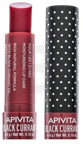 Apivita Face Care Lip Care Juodas Currant 4.4g