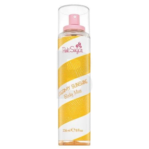 Rožinė Sugar Aquolina Rožinė Sugar Creamy Sunshine Body Purškiklis moterims, 236 ml