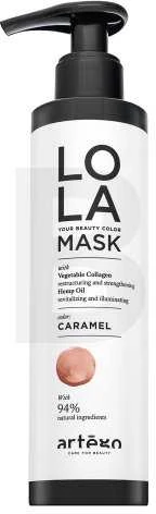 Artègo Lola Your Beauty Colour Mask Caramel plaukų kaukė, 200 ml