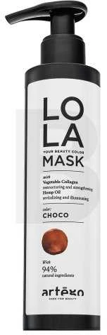 Artègo Lola Your Beauty spalvota plaukų kaukė su šokolado skoniu, 200 ml