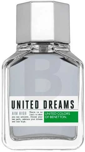 Benetton United Dreams Aim High EDT tualetinis vanduo vyrams, 100 ml