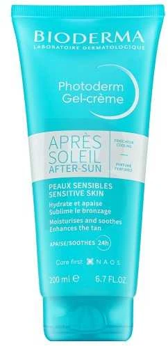 "Bioderma Photoderm After Sun Gel-Kreminis Sensitive Skin" kremas gelis po deginimosi jautraiai odai 200ml