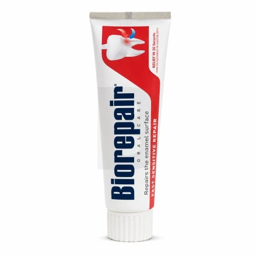 „Biorepair Fast Sensitive Repair“ serumas jautriai odai, 75 ml
