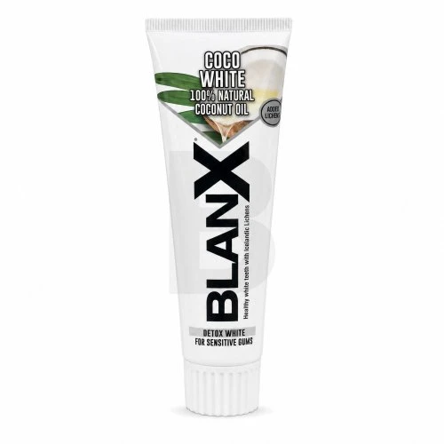 Blanx Coco Baltas balinanti dantų pasta su kokosų aliejumi 75ml