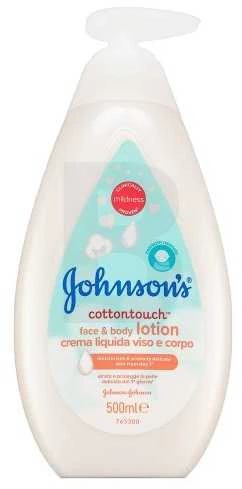 Johnson & Johnson Johnson's CottonTouch Newborn Face & Losjonas kūnui, 500 ml