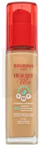 Makiažo pagrindas ,,Bourjois Healthy Mix Radiant Foundation", spalva: 51W Light Vanilla, 30ml