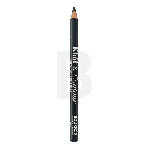 BOURJOIS Paris Khôl & Contour akių pieštukas moterims 1,2 g, 01 NOIR-ISSIME