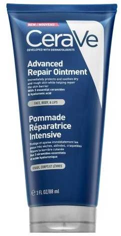 Atkuriantis tepalas sausai ir pažeistai odai Cerave Advanced Repair Ointment,  88 ml