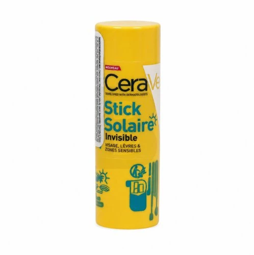 CeraVe Invisible Sun Stick SPF 50+ apsauginis pieštukas nuo saulės, 8 g