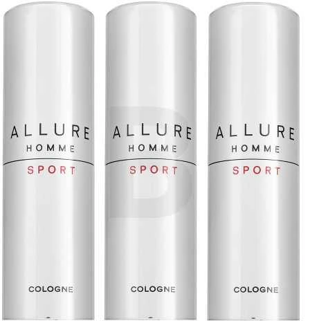 Chanel Allure Homme Sport rinkinys vyrams, 60 ml