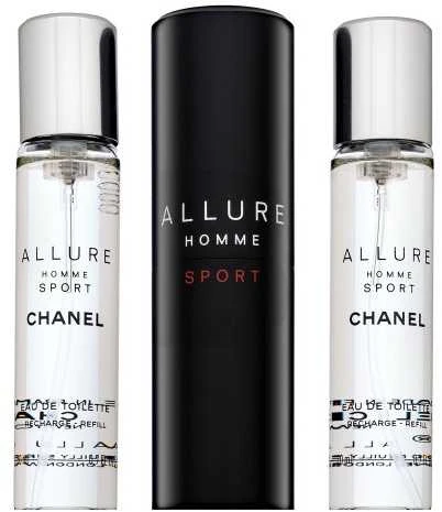 Chanel Allure Homme Sport rinkinys vyrams, 60 ml