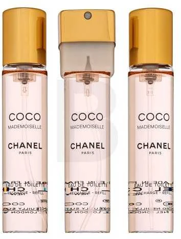 Chanel Coco Mademoiselle EDT tualetinis vanduo moterims, 3x20 ml