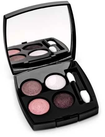 Chanel Les 4 Ombres Multi Effect Quadra Eyeshadow keturių spalvų akių šešėlių paletė, atspalvis: 202 - Tisse Camelia, 2 g