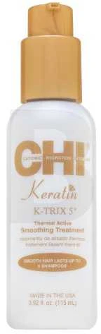 Ilgalaikio poveikio tiesinimo priemonė CHI Keratin K-TRIX 5 Smoothing Treatment 115ml