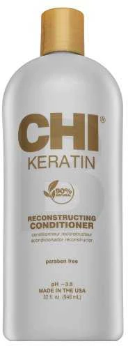 Atkuriamasis pažeistų plaukų kondiocionierius CHI Keratin Conditioner 946 ml