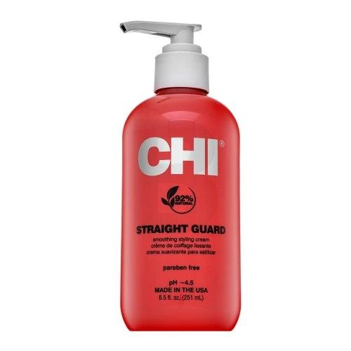 Tiesinamasis kremas plaukams CHI Straight Guard Smoothing Styling Kreminis 251ml