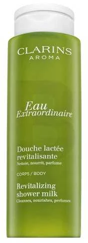 Clarins Eau Extraordinaire Revitalizing Shower Milk gaivinantis pieniškas prausiklis kūnui, 200 ml
