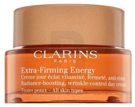 Clarins Extra Firming Energy Skaistinamasis bei stangrinamasis veido kremas brandžiai odai, 50 ml