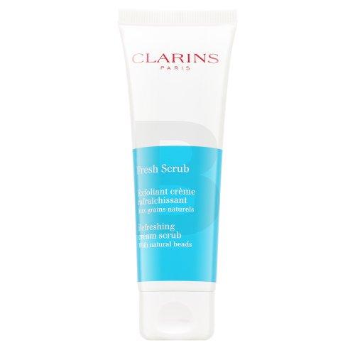 Clarins Fresh Scrub Refreshing Kreminis Scrub kreminis veido šveitiklis sausai odai, 50 ml