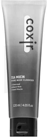 Coxir TXA Mucin Pore Mask Valiklis putojanti kaukė porų valymui su traneksamo rūgštimi ir sraigių mucinu, 120 ml
