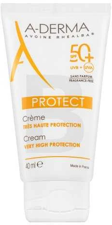 "A-Derma Protect" apsauginis kremas be kvapiklių Spf50 + 40ml