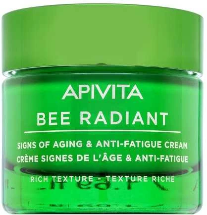 "Apivita Bee Radiant Kreminis Rich Texture" Kreminės turtingos tekstūros veido kremas 50ml
