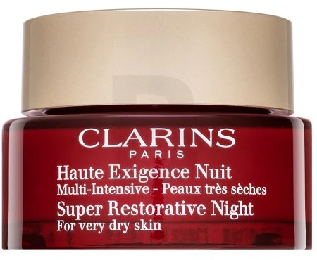 Clarins Super Restorative Naktinis labai sausai odai kremas, 50 ml