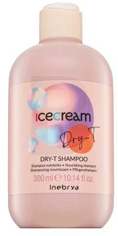 Inebrya Ice Kreminis Dry-T Šampūnas maitinamasis plaukų šampūnas, 300 ml