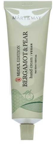 Mary & May Bergamot & Pear Hand Kreminis rankų kremas, 50 ml