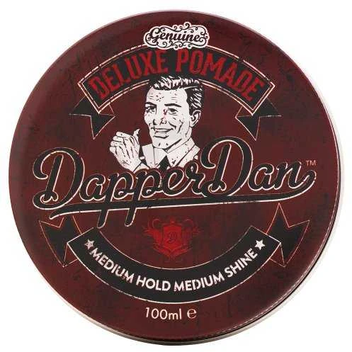 Dapper Dan Deluxe Pomade vidutinės fiksacijos ir spindesio plaukų pomada, 100 ml