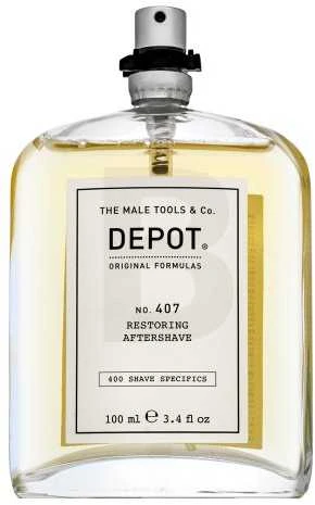 „Depot 400 Shave Specifications No. 407 Pro-Vitamin B5“ atkuriamasis ir gaivinantis losjonas po skutimosi, 100 ml