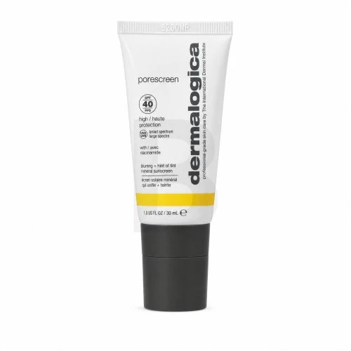 Dermalogica Sun Care PoreScreen Mineral Sunscreen SPF 40 apsauginis veido kremas nuo saulės, 30 ml