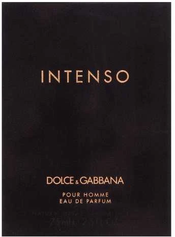 Kvepalai vyrams Dolce & Gabbana Pour Homme Intenso EDP, 75 ml