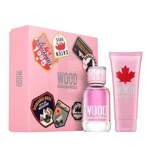 Dsquared2 Set Dsquared 2: Wood Eau De Toilette For Women, 100 ml + Wood Hydrating Losjonas kūnui Body, 150 ml