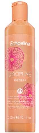 Echosline Discipline Minkštinantis ir glotninantis Smoothing Šampūnas glotninantis šampūnas nepaklusniems plaukams, 300 ml