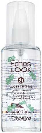 ECHOSLINE Echos LOOK Gloss Crystal Crystals Brilliance spindesio suteikiantis serumas plaukams, 100 ml