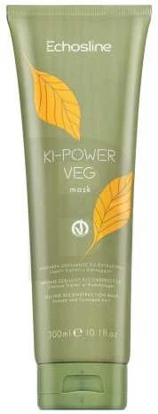 Echosline Ki-Power Veg Sealing Reconstruction Mask intensyviai atkurianti kaukė pažeistiems plaukams, 300 ml
