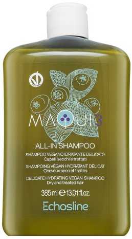 Echosline Maqui 3 Delicate Hydrating Vegan Šampūnas drėkinamasis šampūnas sausiems plaukams, 385 ml