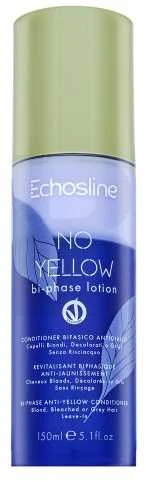 Echosline No Geltona Bi-phase Lotion dvifazis nenuplaunamas losjonas šviesiems, balintiems ir žiliems plaukams, 150 ml