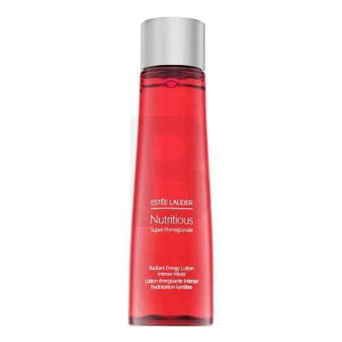 „Estee Lauder Nutritious“ – drėkinamasis veido losjonas ryte ir vakare, pasižymintis granatų, „Radiant Energy Essential Vitamins & Minerals“ aromatu, 200 ml