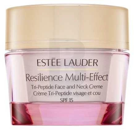 Estée Lauder Resilience Multi-Effect Tri-Peptide Face And Neck Kreminis Normal And Mixted Skin SPF 15 veido kremas normaliai ir mišriai odai, 50 ml