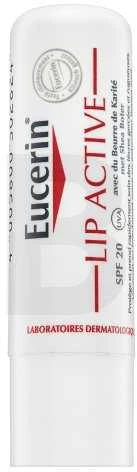 Eucerin pH5 Lip Active SPF 20 Lūpų balzamas raminantis ir drėkinantis balzamas lūpoms, 4.8 g