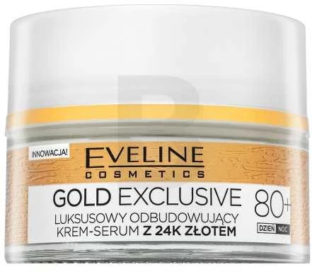 Eveline Cosmetics Gold Exclusive 80+ kremas nuo saulės, 50 ml